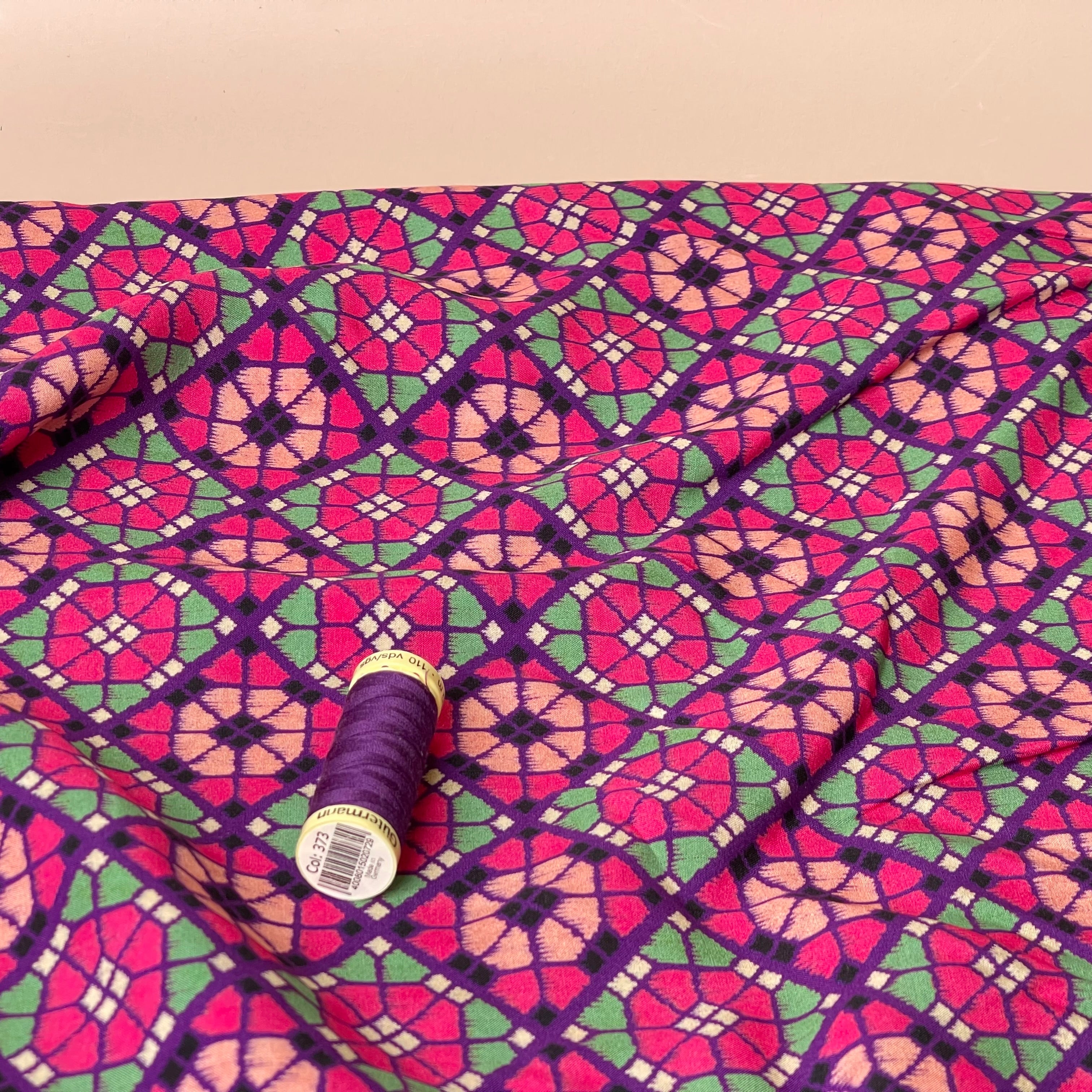 Kaleidoscope LENZING™ ECOVERO™ Viscose Fabric