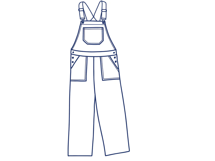 Atelier Jupe - Elsie Dungarees Sewing Pattern