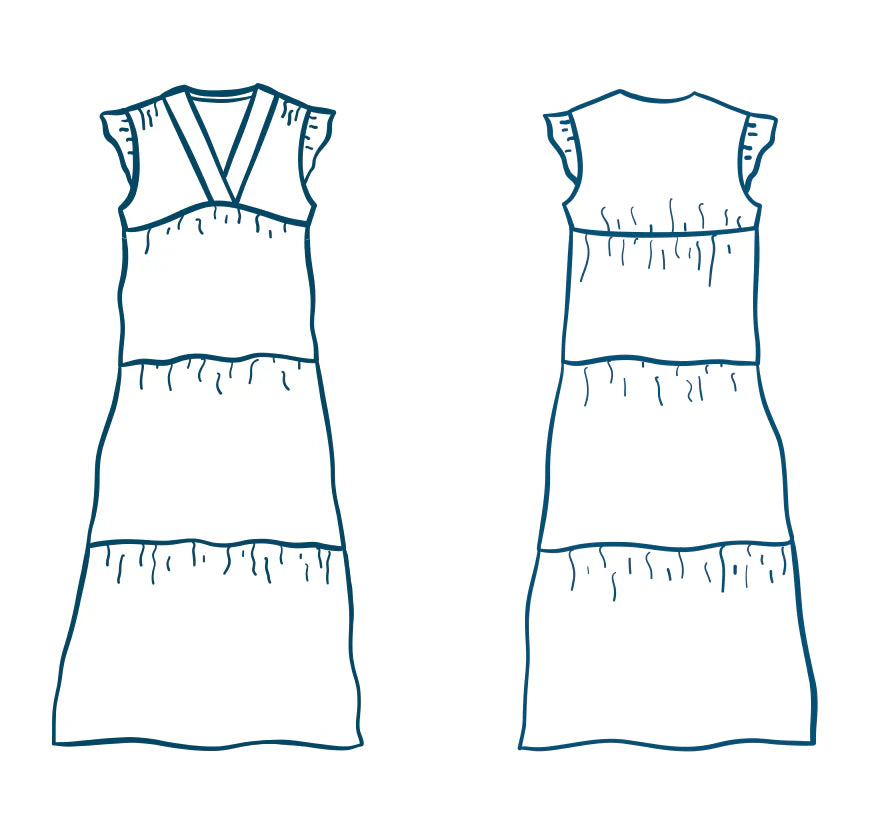 Atelier Jupe - Lea Summer Dress Sewing Pattern