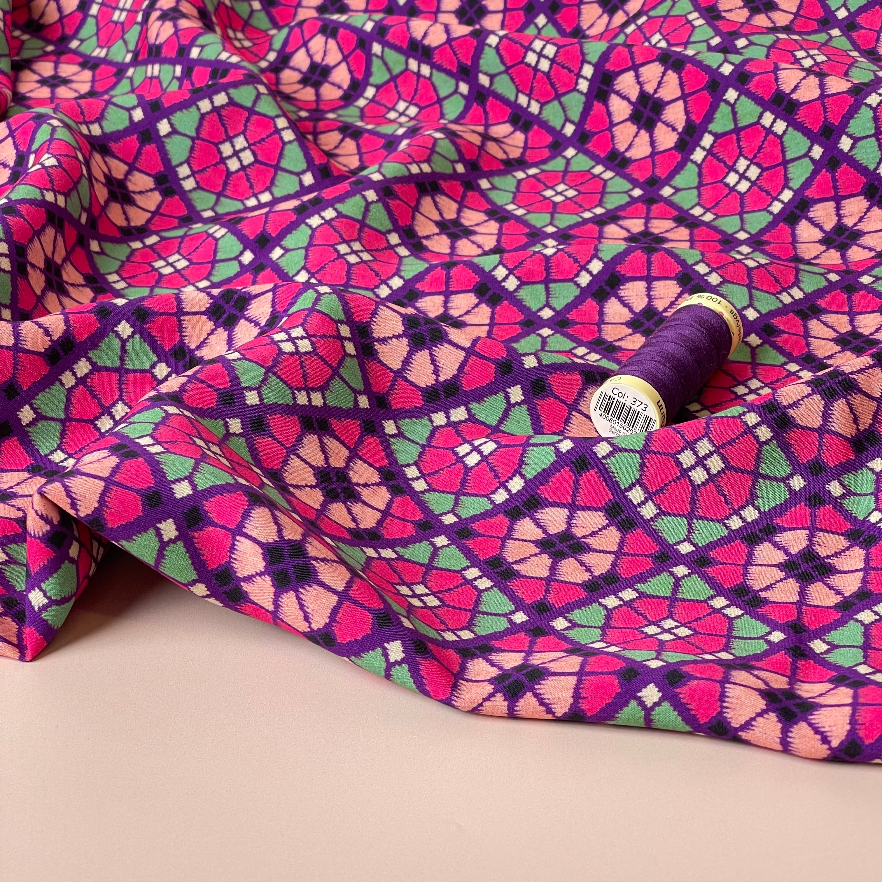 Kaleidoscope LENZING™ ECOVERO™ Viscose Fabric