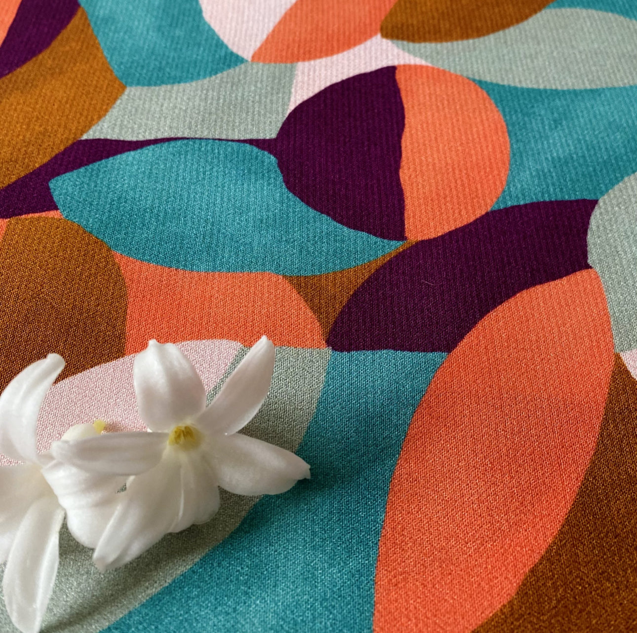 My Dress Made - Candy Pop Viscose Crepe Fabric