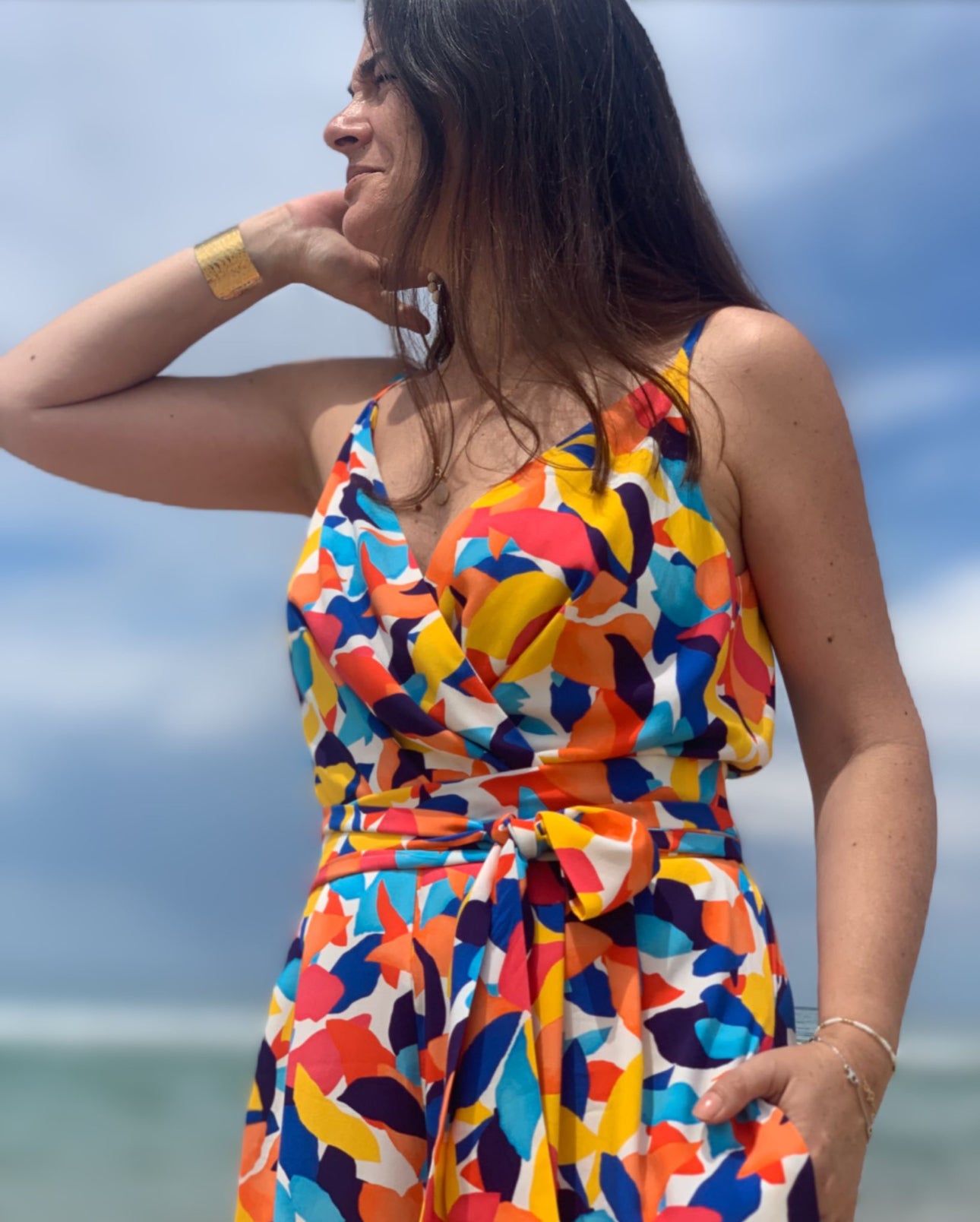 REMNANT 1.56 metres - My Dress Made - Dune Viscose Poplin Fabric