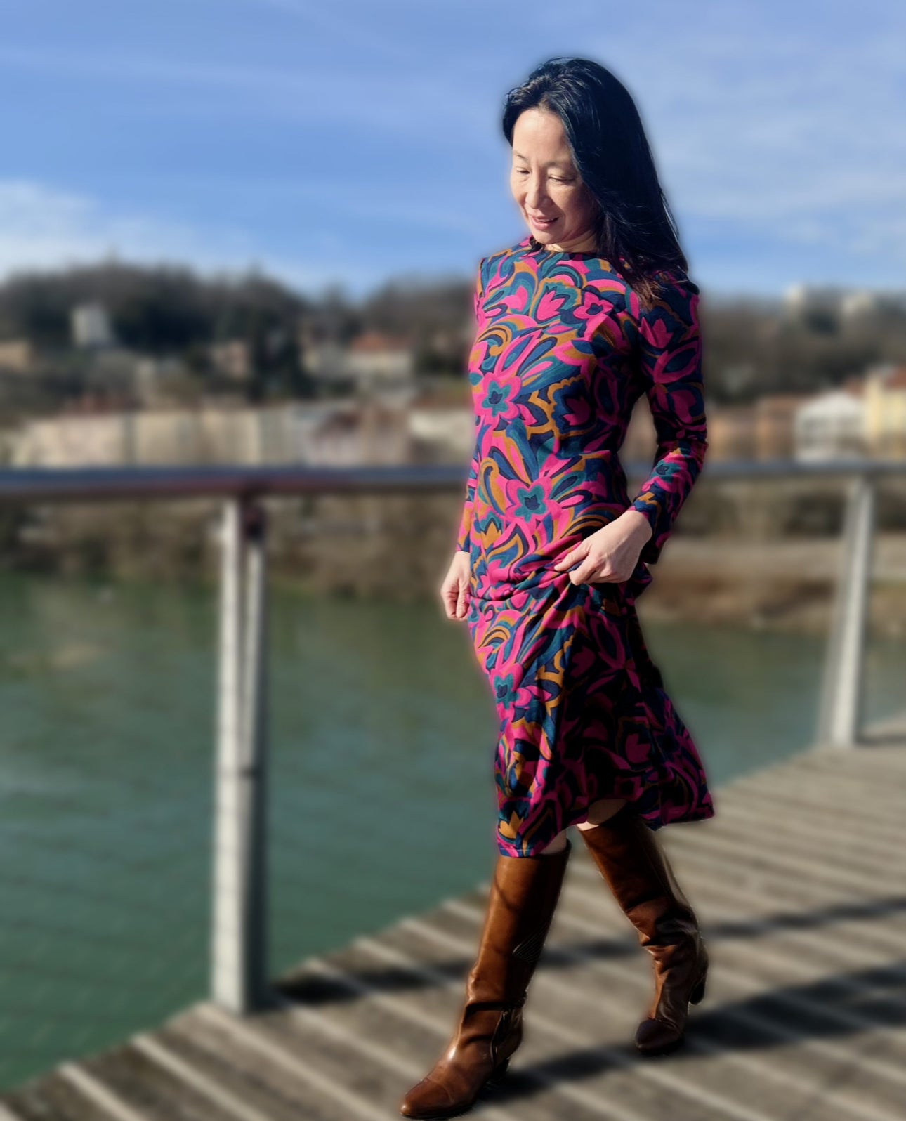 REMNANT 0.98 Metre - My Dress Made - Divine Viscose Crepe Fabric