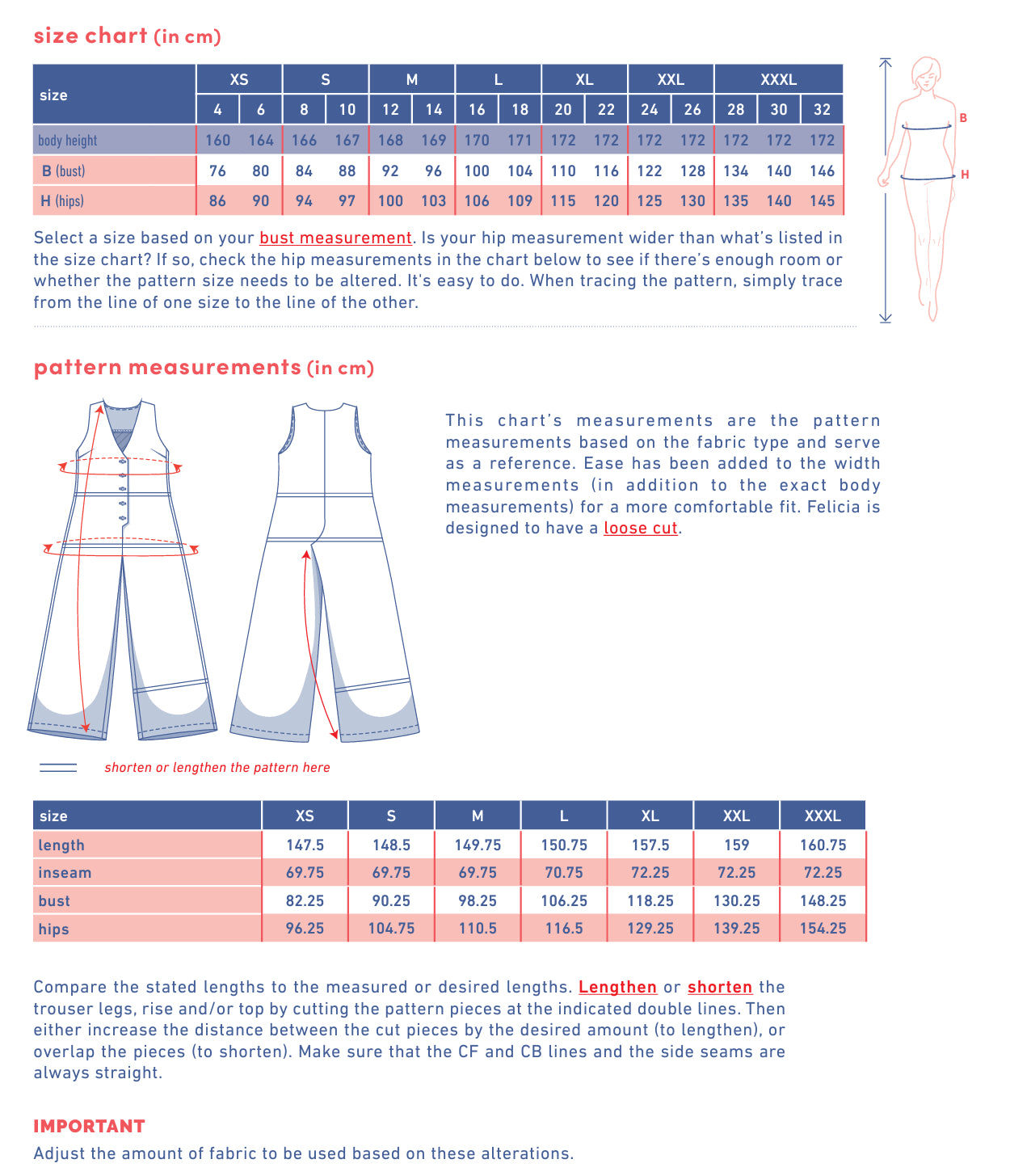 Fibre Mood - FELICIA Jumpsuit Sewing Pattern