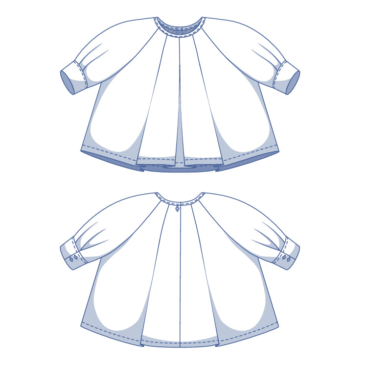 Fibre Mood - GEORGIE Top Sewing Pattern