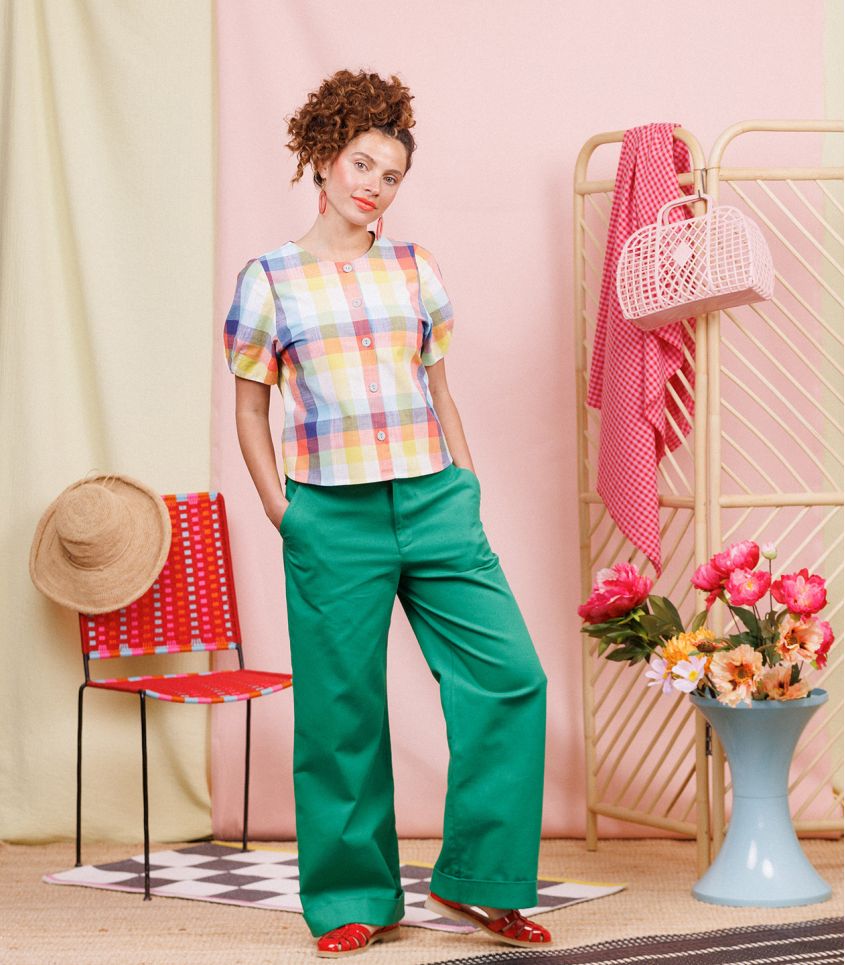 Cousette - Goelette Trousers and Shorts Sewing Pattern