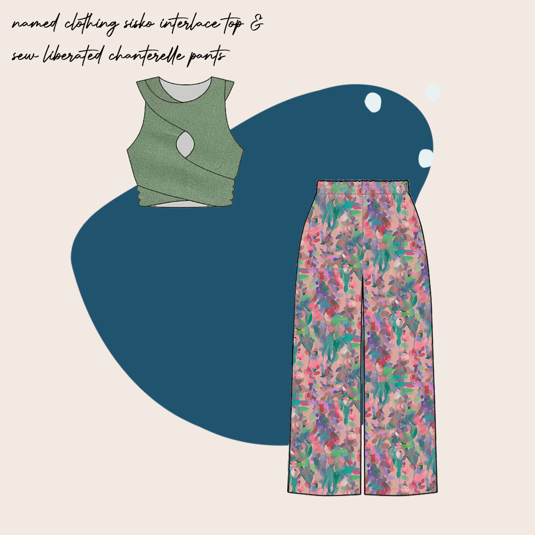 Summer Party - Lupine Petals Blush ECOVERO™ Viscose