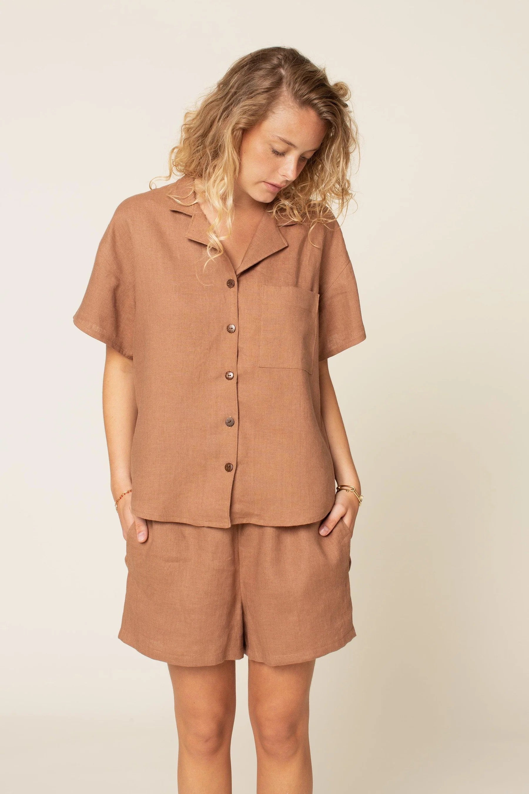 Wardrobe by Me - Camp Shirt and Shorts Sewing Pattern