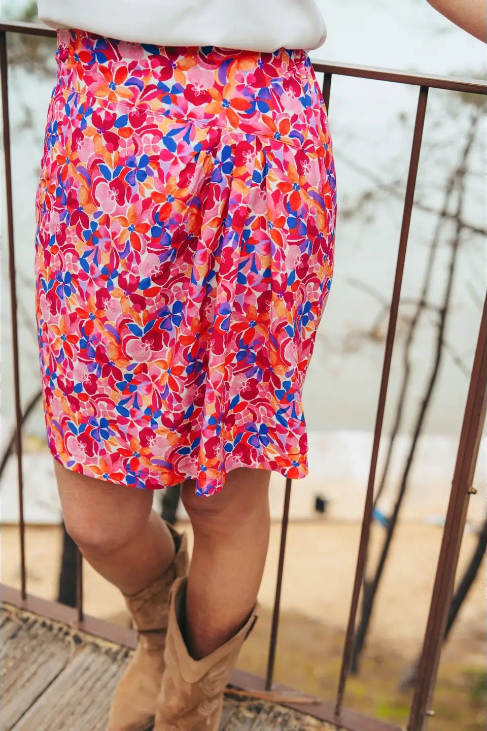 My Dress Made - Bloom Viscose Poplin Fabric
