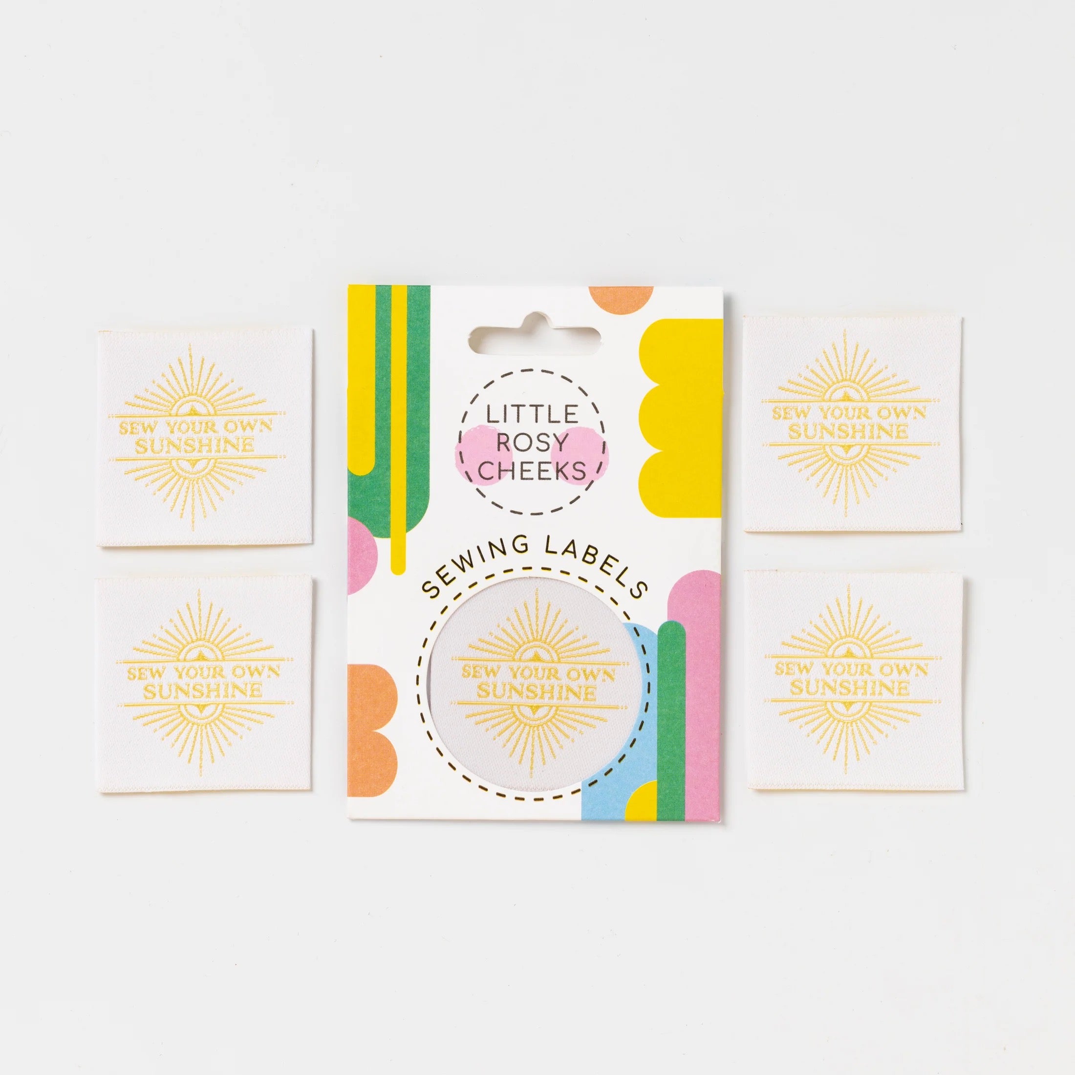 Little Rosy Cheeks - "Sew Your Own Sunshine" Printed Labels