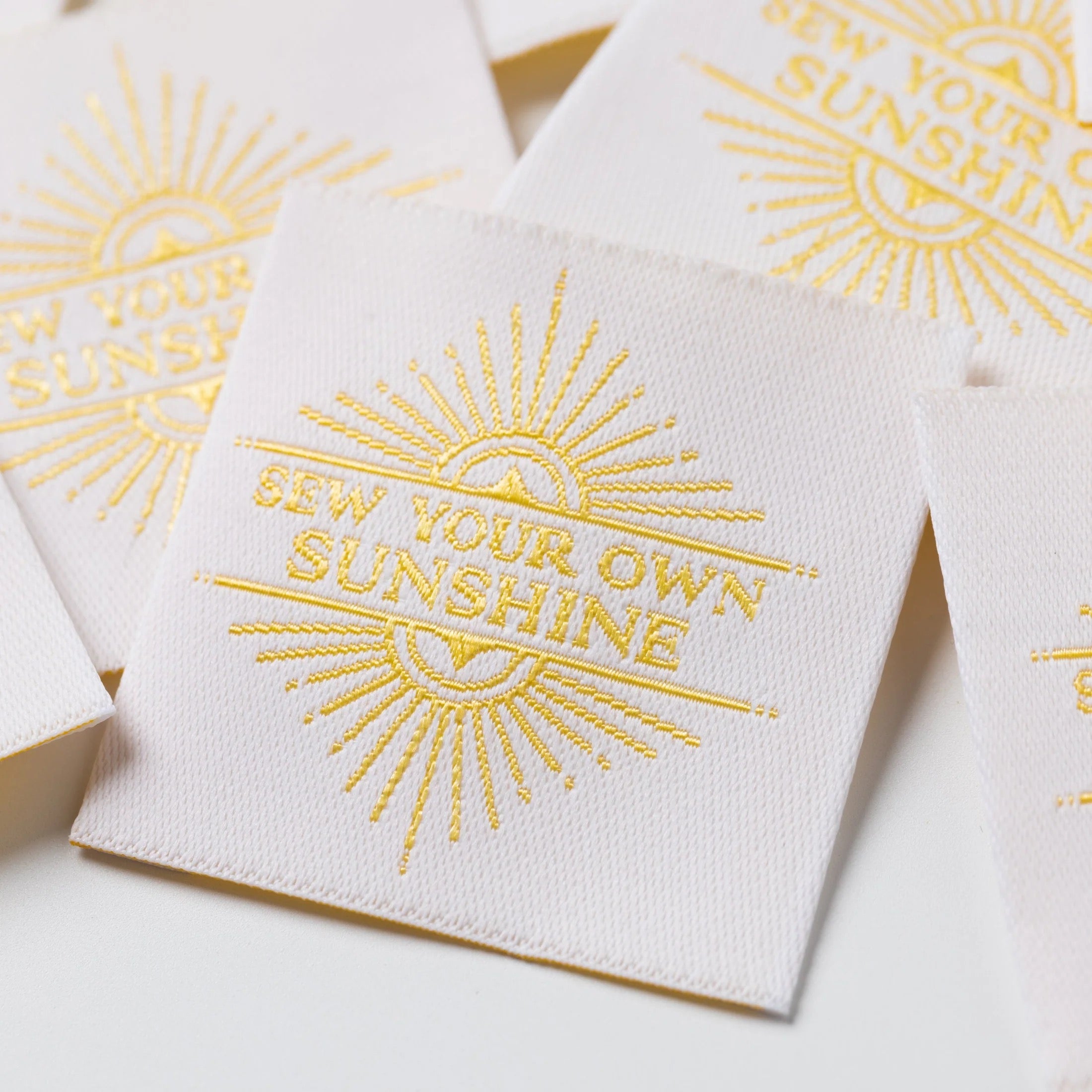 Little Rosy Cheeks - "Sew Your Own Sunshine" Printed Labels