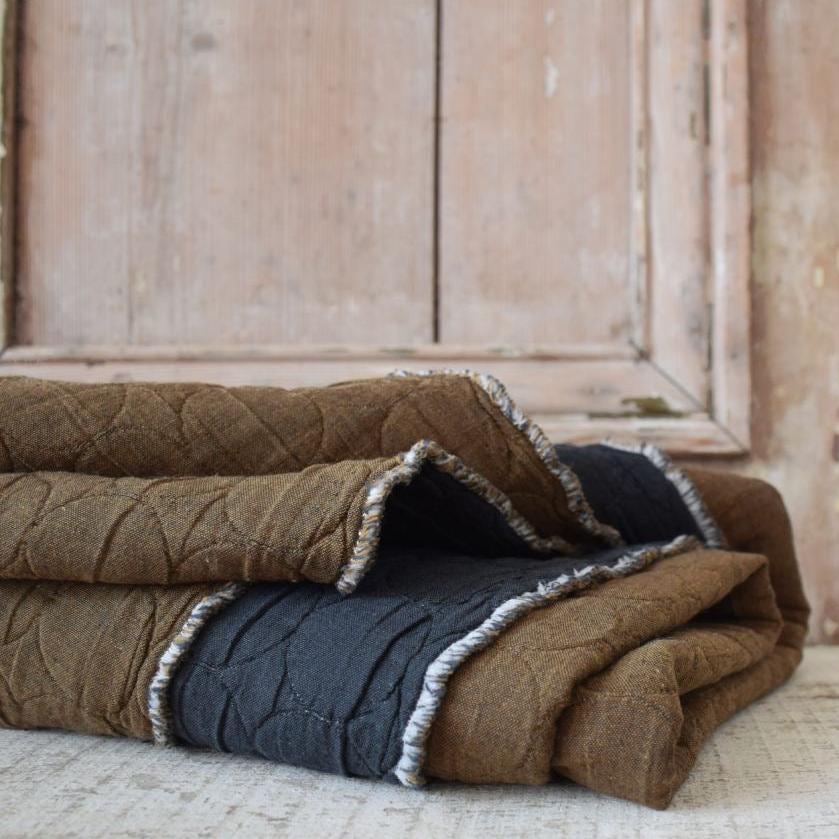 REMNANT 1 Metre - Cousette - Quilted Circle Jacquard Fabric