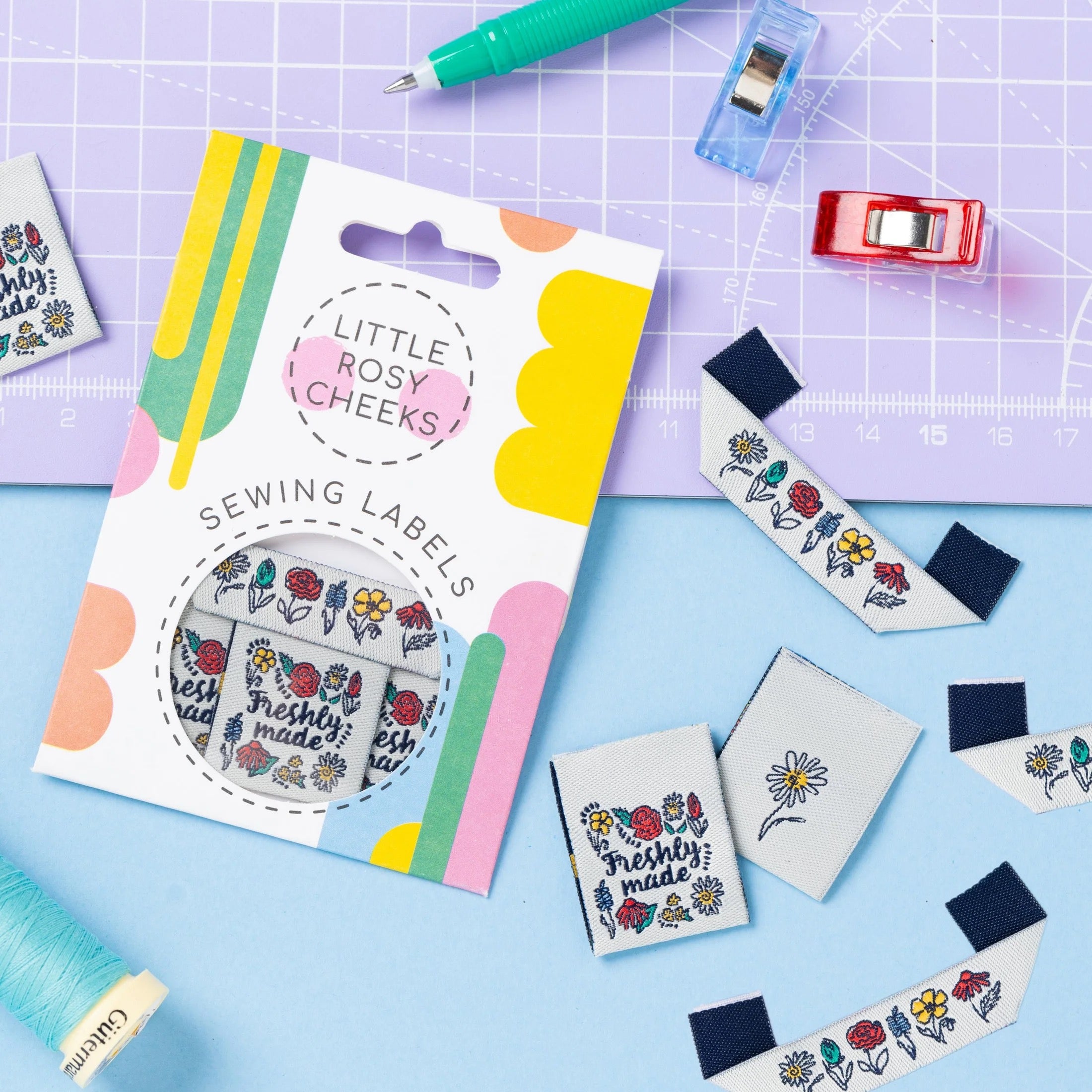 Little Rosy Cheeks - "Freshly Made Blooms" Printed Labels