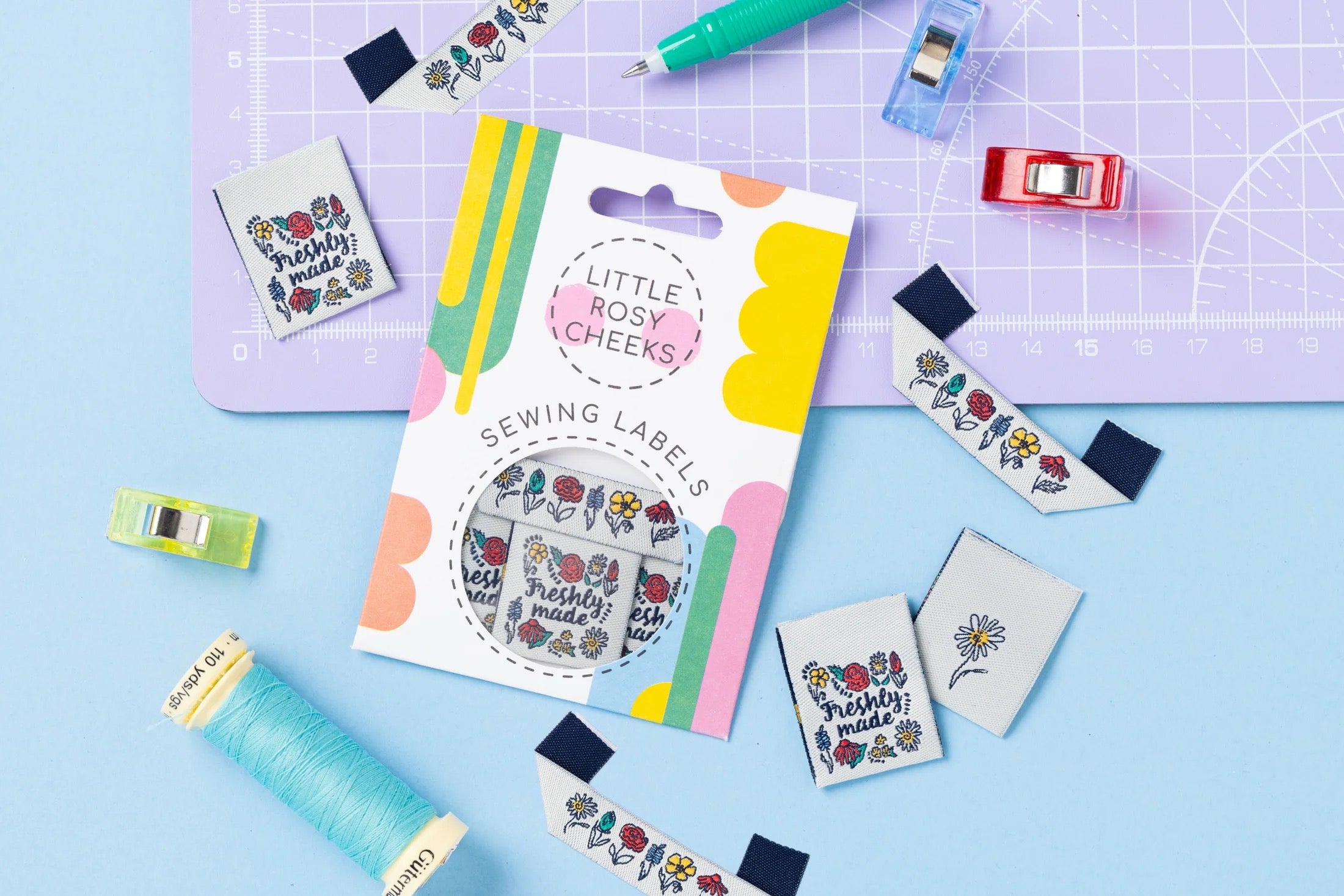 Little Rosy Cheeks - "Freshly Made Blooms" Printed Labels