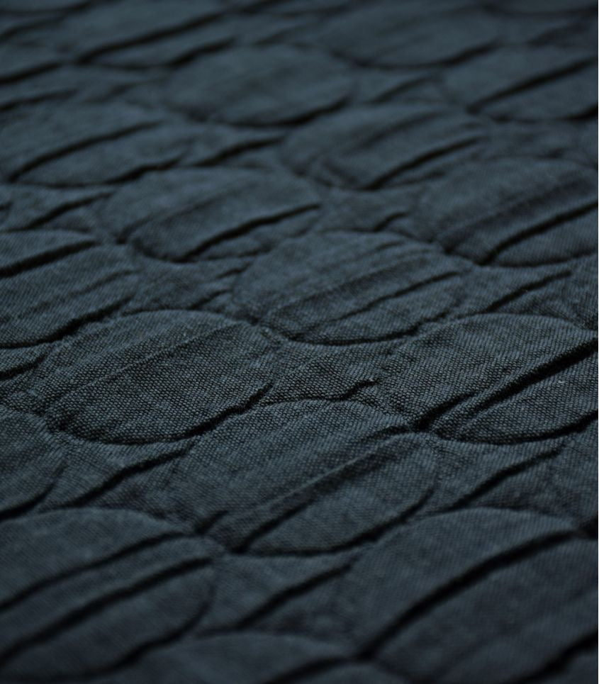 REMNANT 1 Metre - Cousette - Quilted Circle Jacquard Fabric