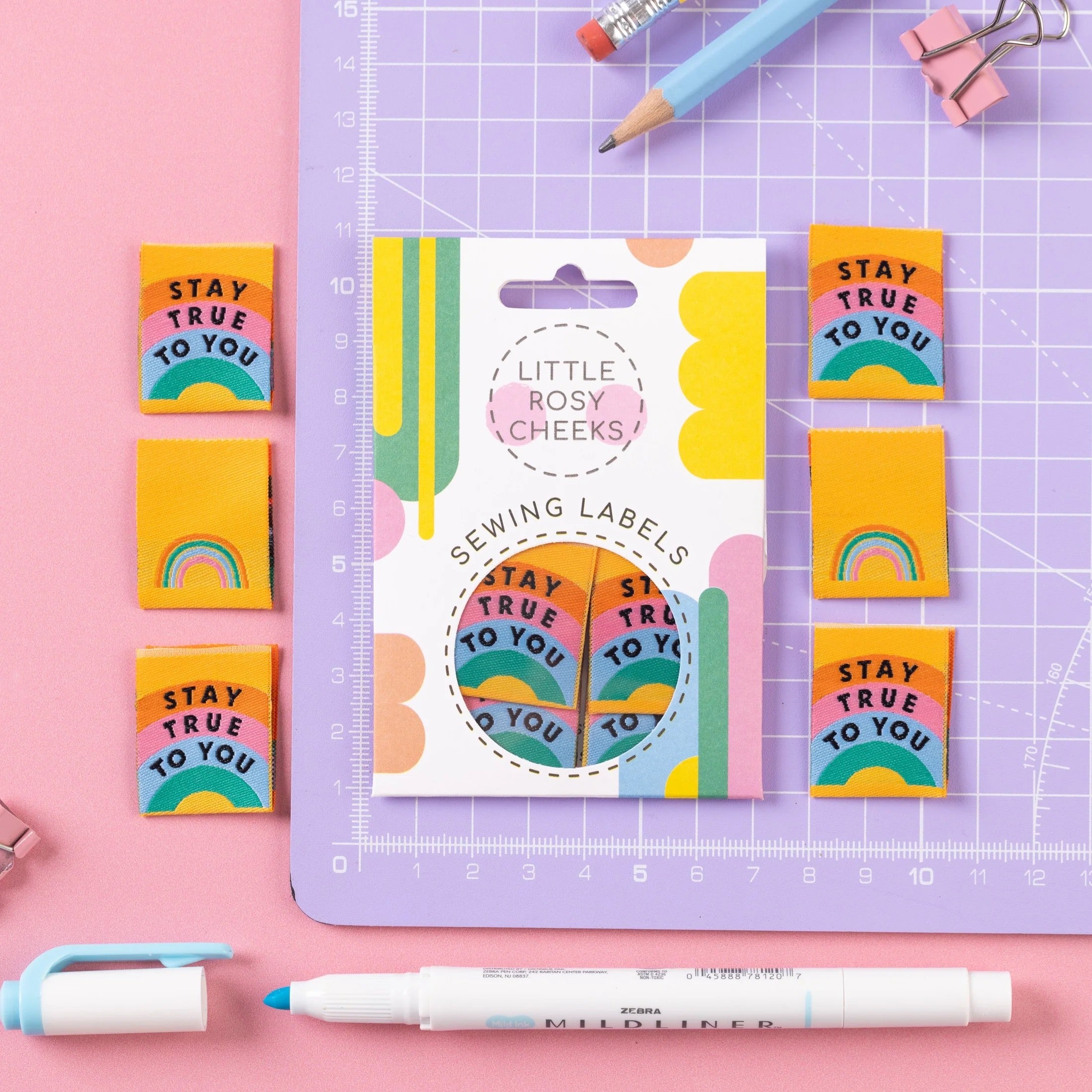 Little Rosy Cheeks - "Stay True To You" Printed Labels