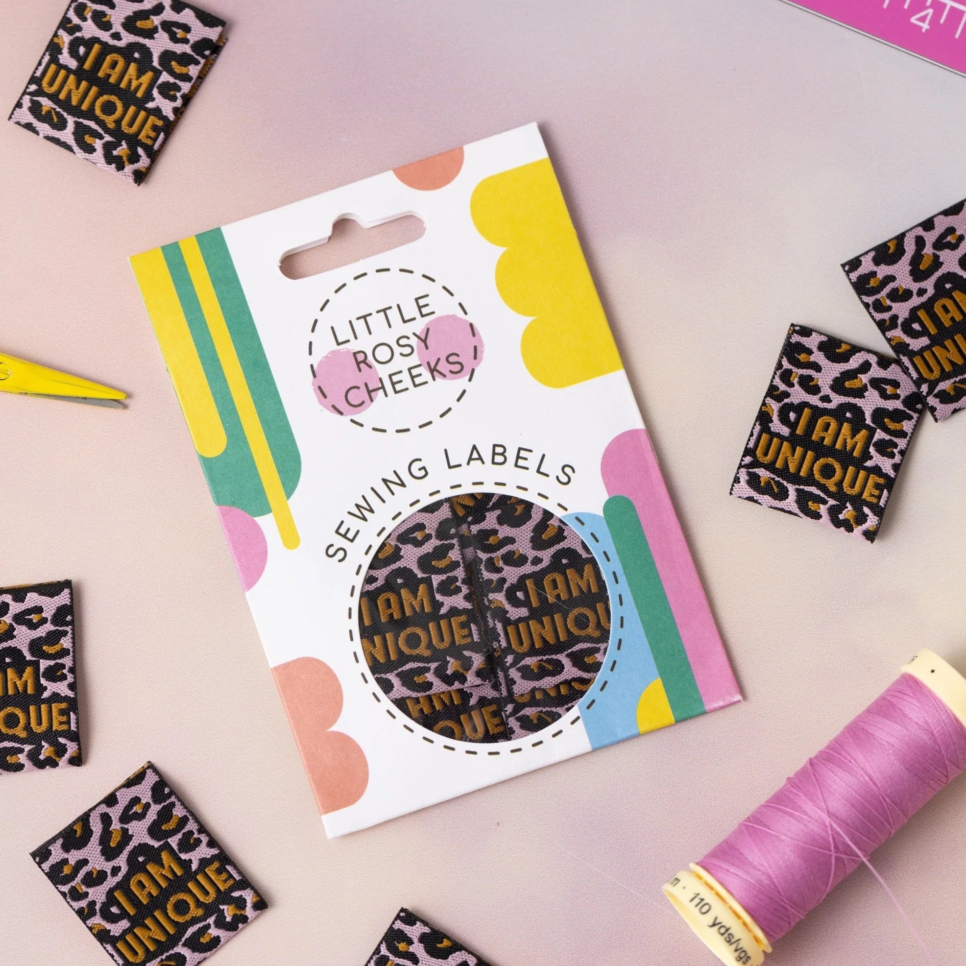 Little Rosy Cheeks - "I Am Unique" 2.0 Printed Labels