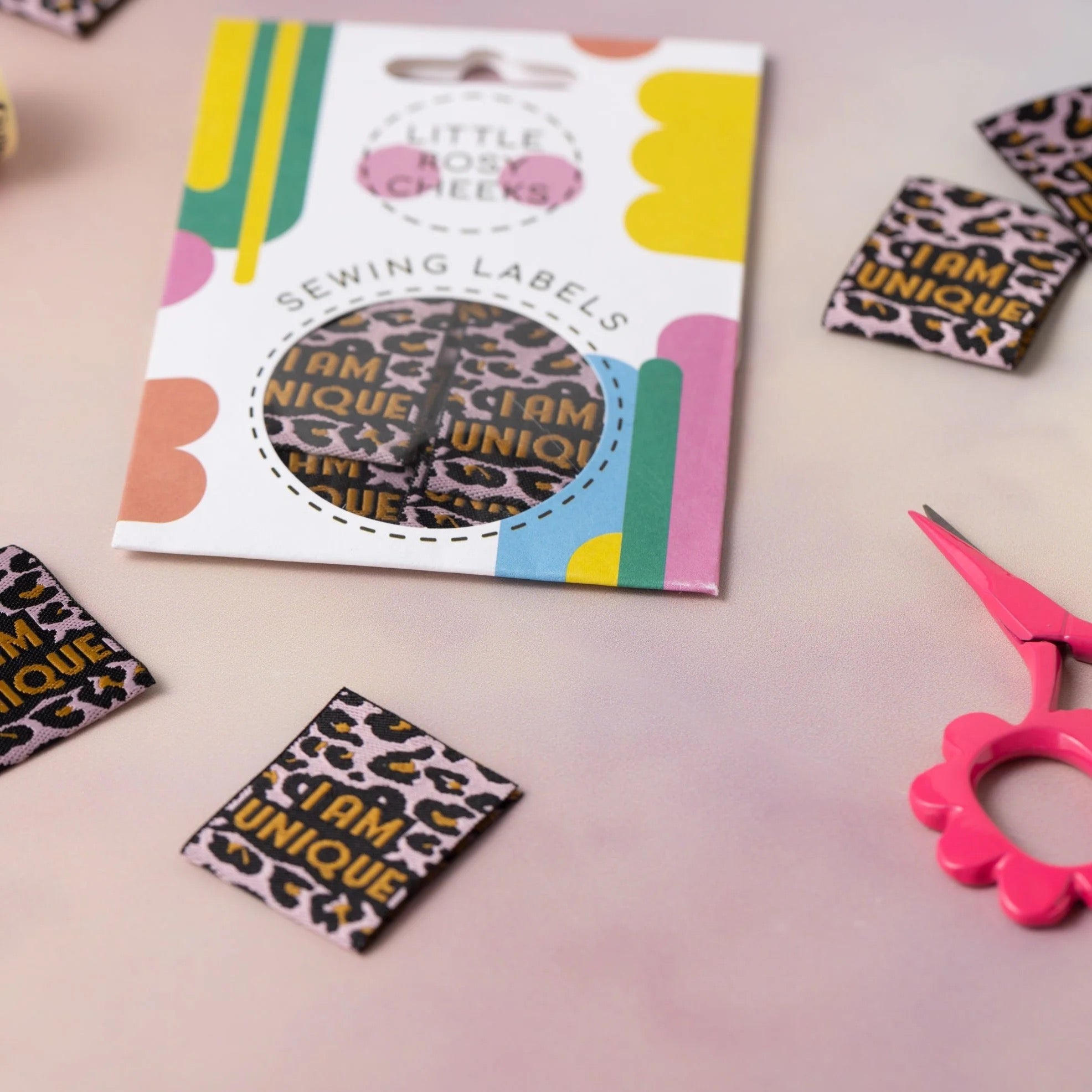 Little Rosy Cheeks - "I Am Unique" 2.0 Printed Labels
