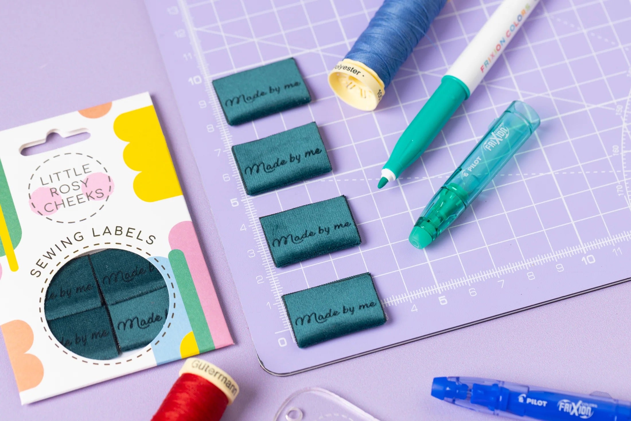 Little Rosy Cheeks - "Made By Me" Velvet Labels