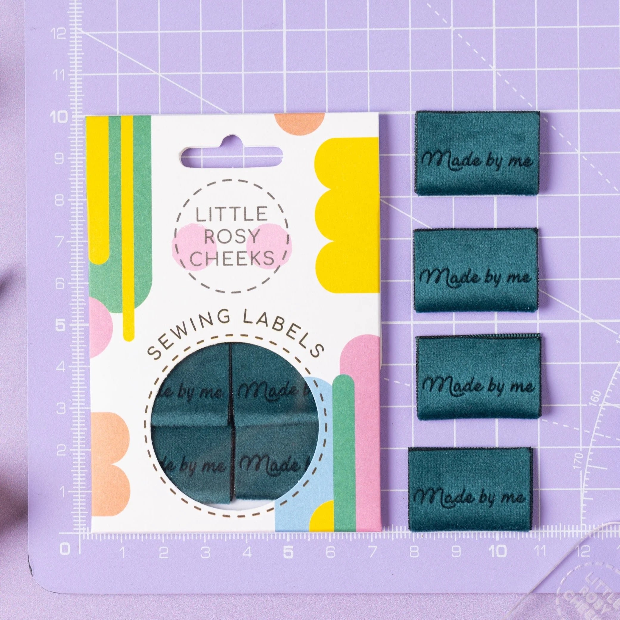 Little Rosy Cheeks - "Made By Me" Velvet Labels