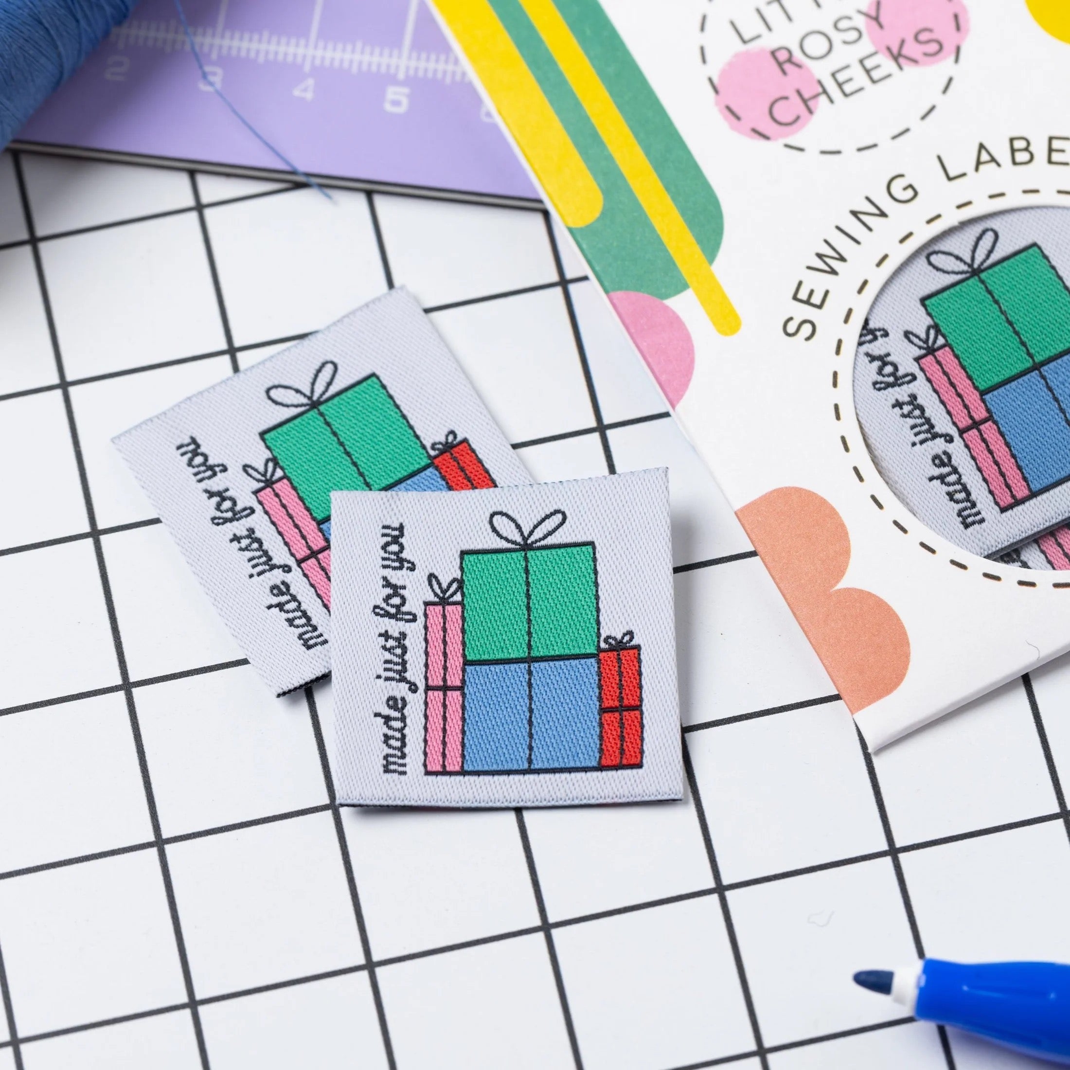 Little Rosy Cheeks - "Just For You" Printed Labels