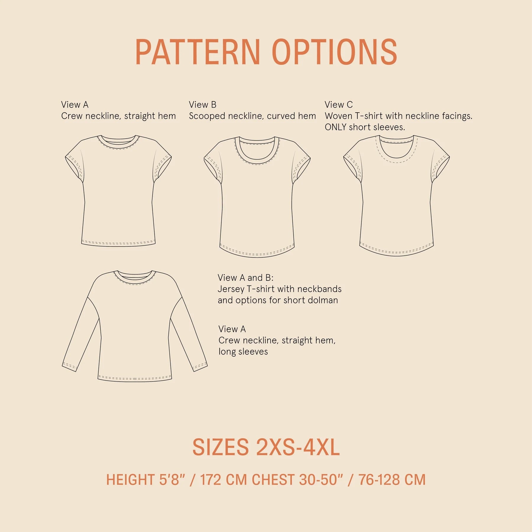 Wardrobe by Me - Easy T-Shirt Sewing Pattern