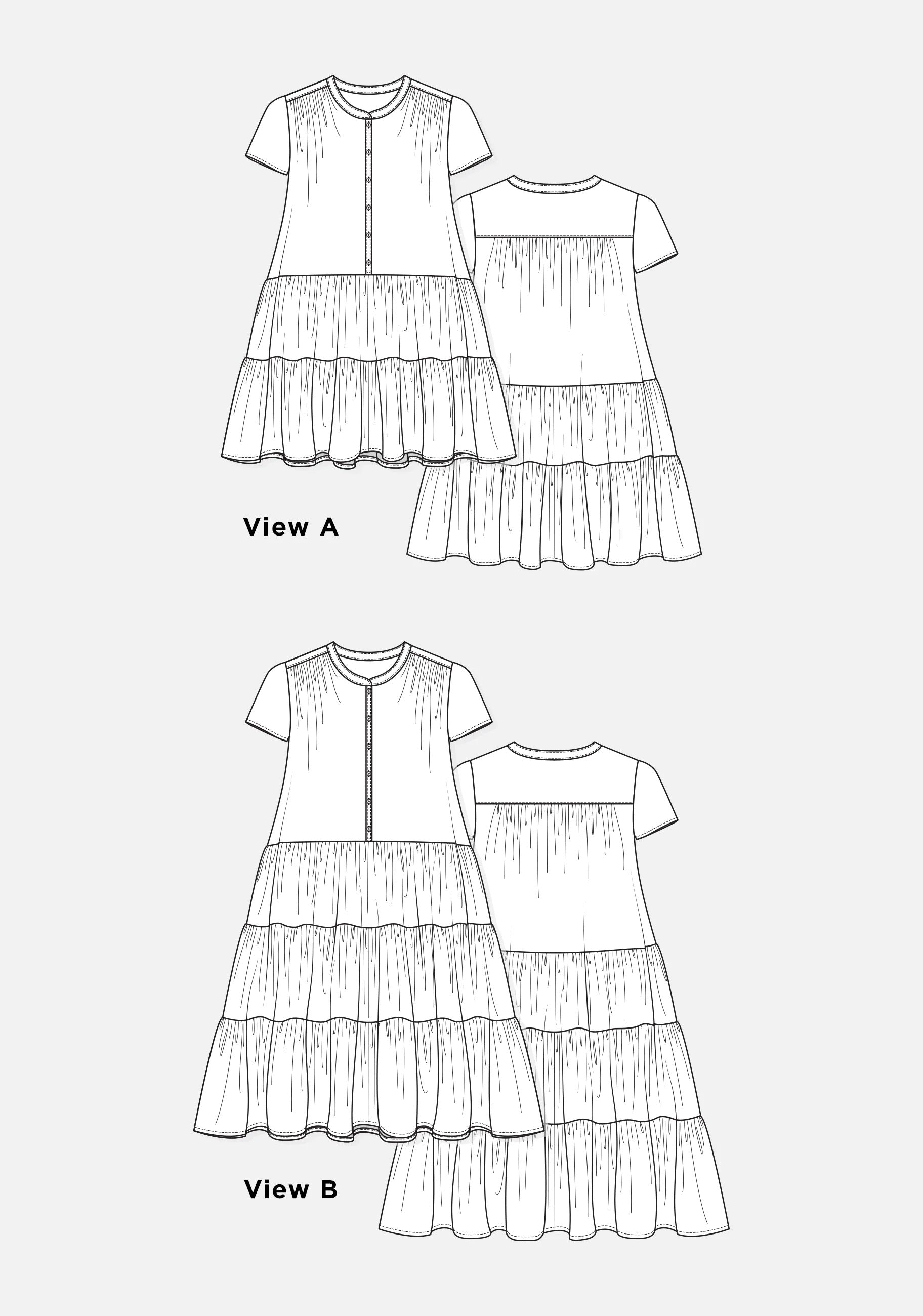 Grainline Studio Poppy Dress Sewing Pattern