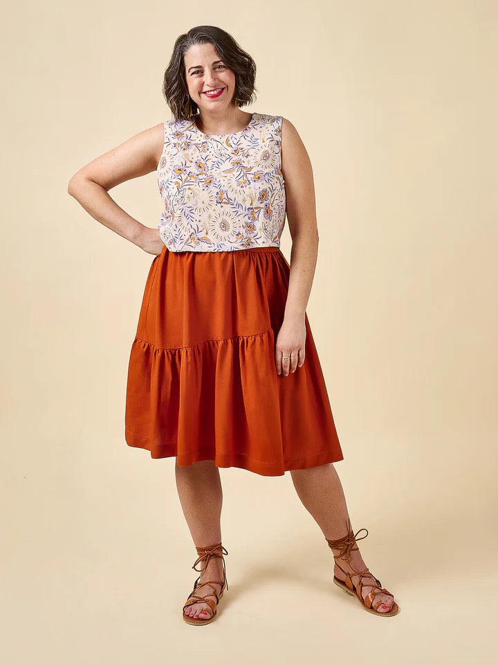 Closet Core - Azure Dress, Skirt and Top Sewing Pattern