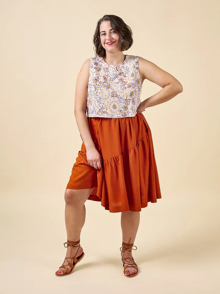 Closet Core - Azure Dress, Skirt and Top Sewing Pattern