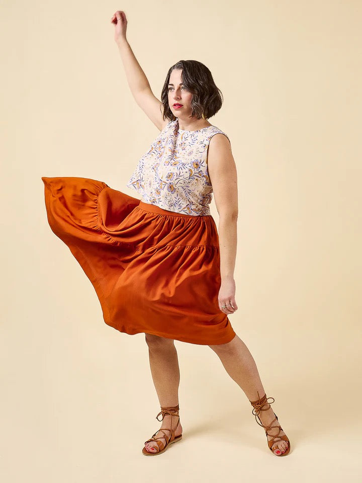 Closet Core - Azure Dress, Skirt and Top Sewing Pattern