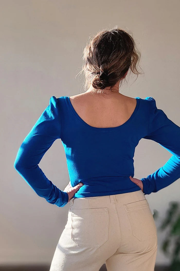 Sewing Kit - The Skyline Tee in Essential Chic Cotton Jersey - Multiple Colours
