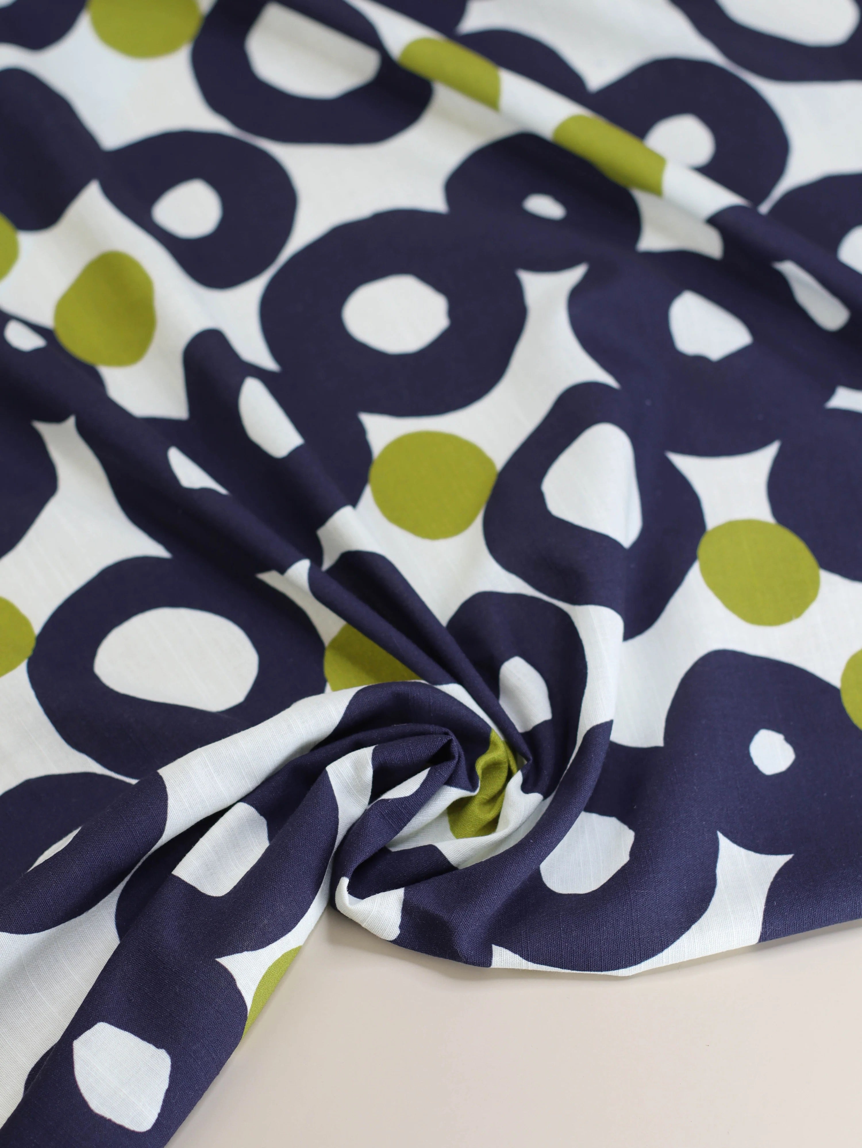PRE-ORDER END OF MAY DELIVERY - Mind The MAKER - Roundabout Linen Cotton in Nightglow