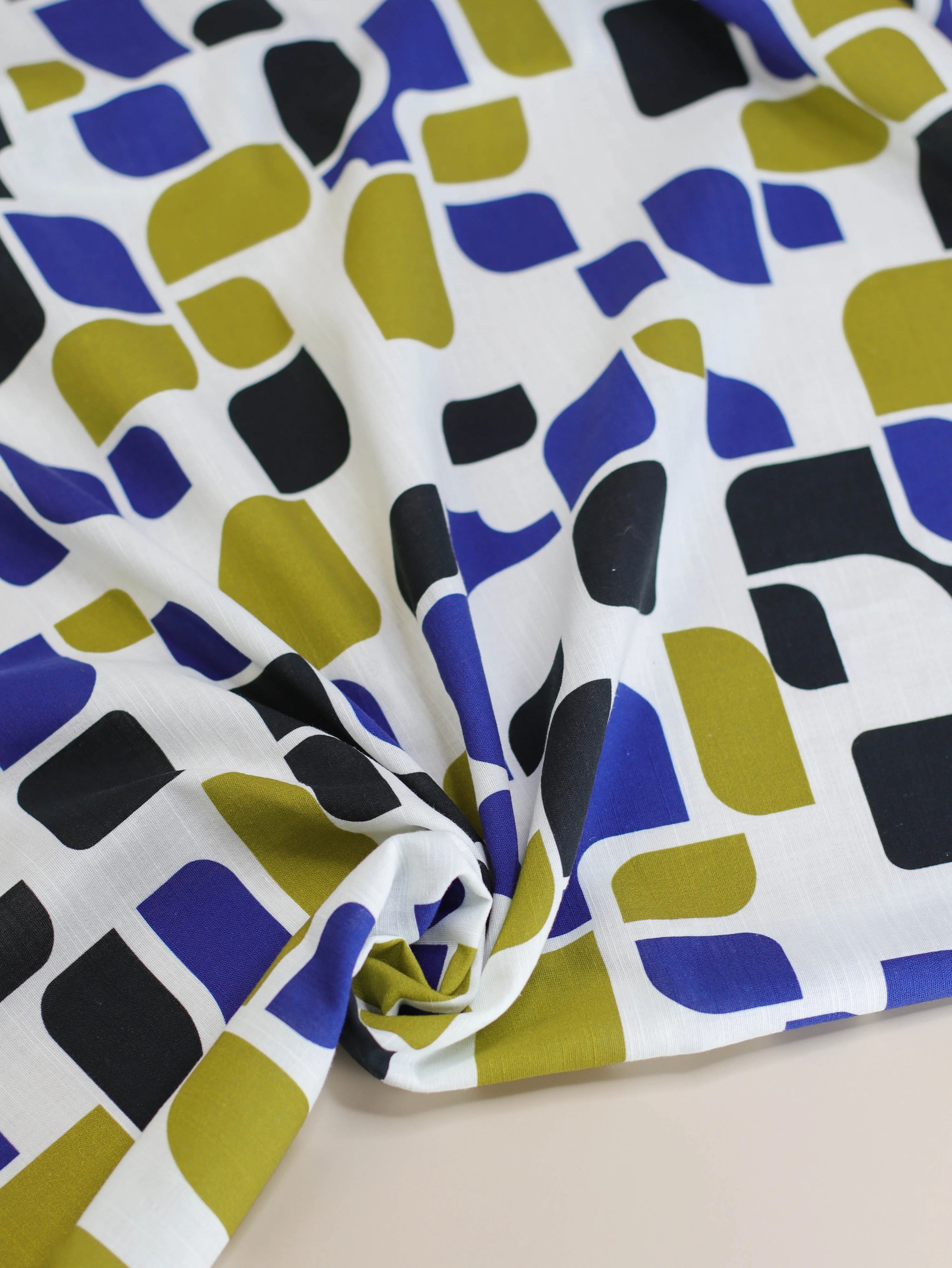 PRE-ORDER - END OF MAY DELIVERY Mind The MAKER - Unite Linen Cotton in Velvet Moss