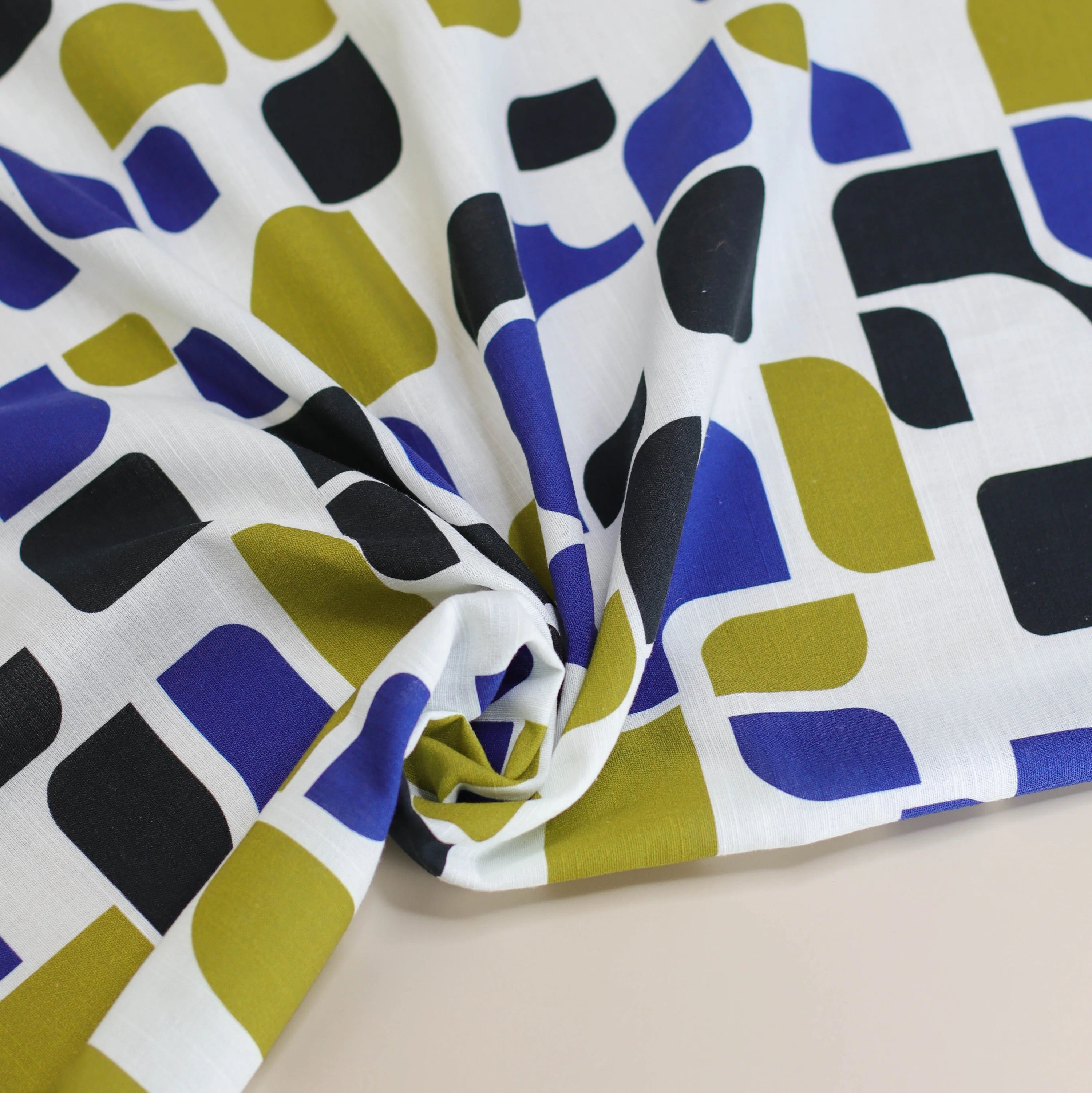 PRE-ORDER - END OF MAY DELIVERY Mind The MAKER - Unite Linen Cotton in Velvet Moss