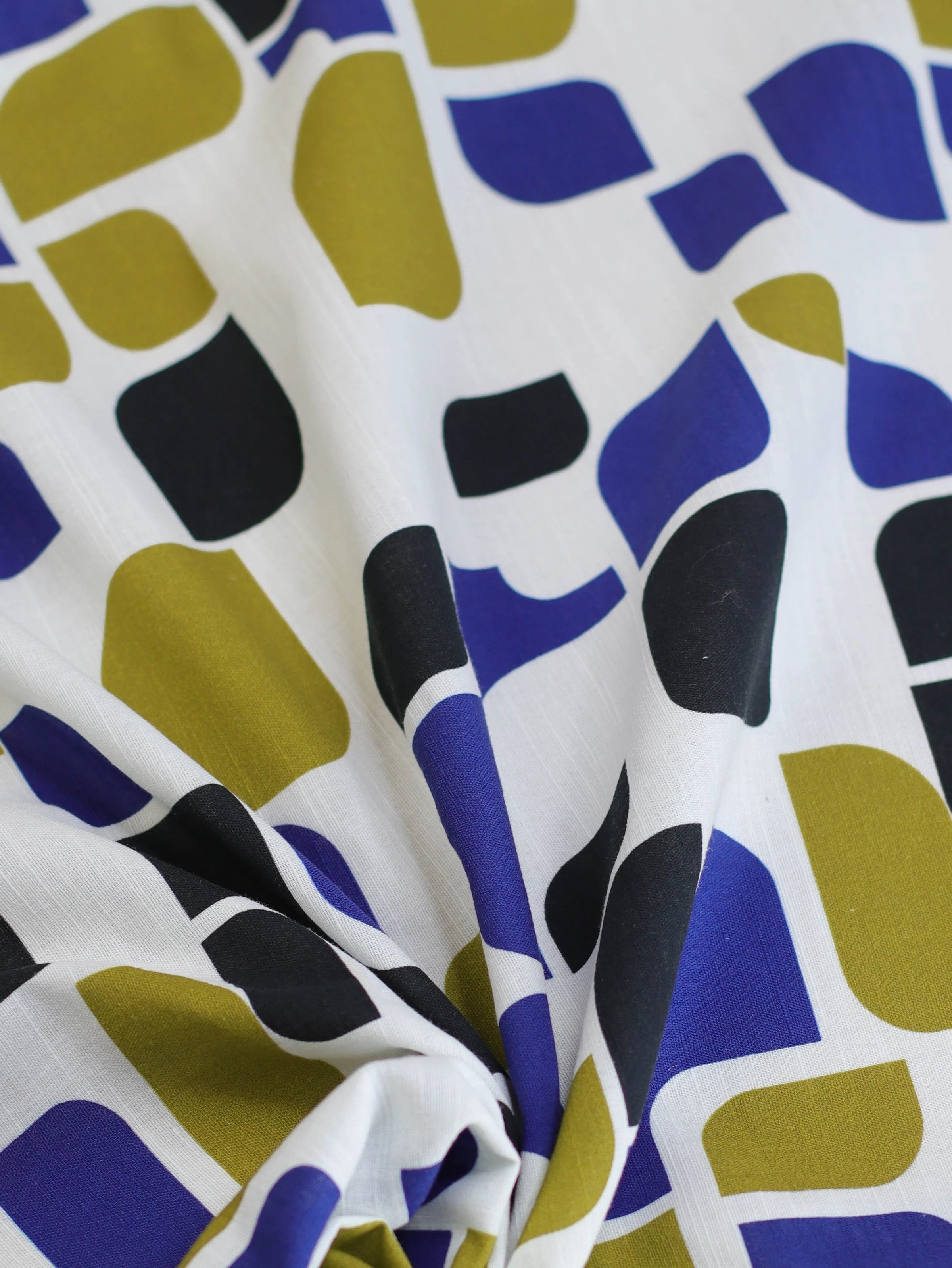 PRE-ORDER - END OF MAY DELIVERY Mind The MAKER - Unite Linen Cotton in Velvet Moss