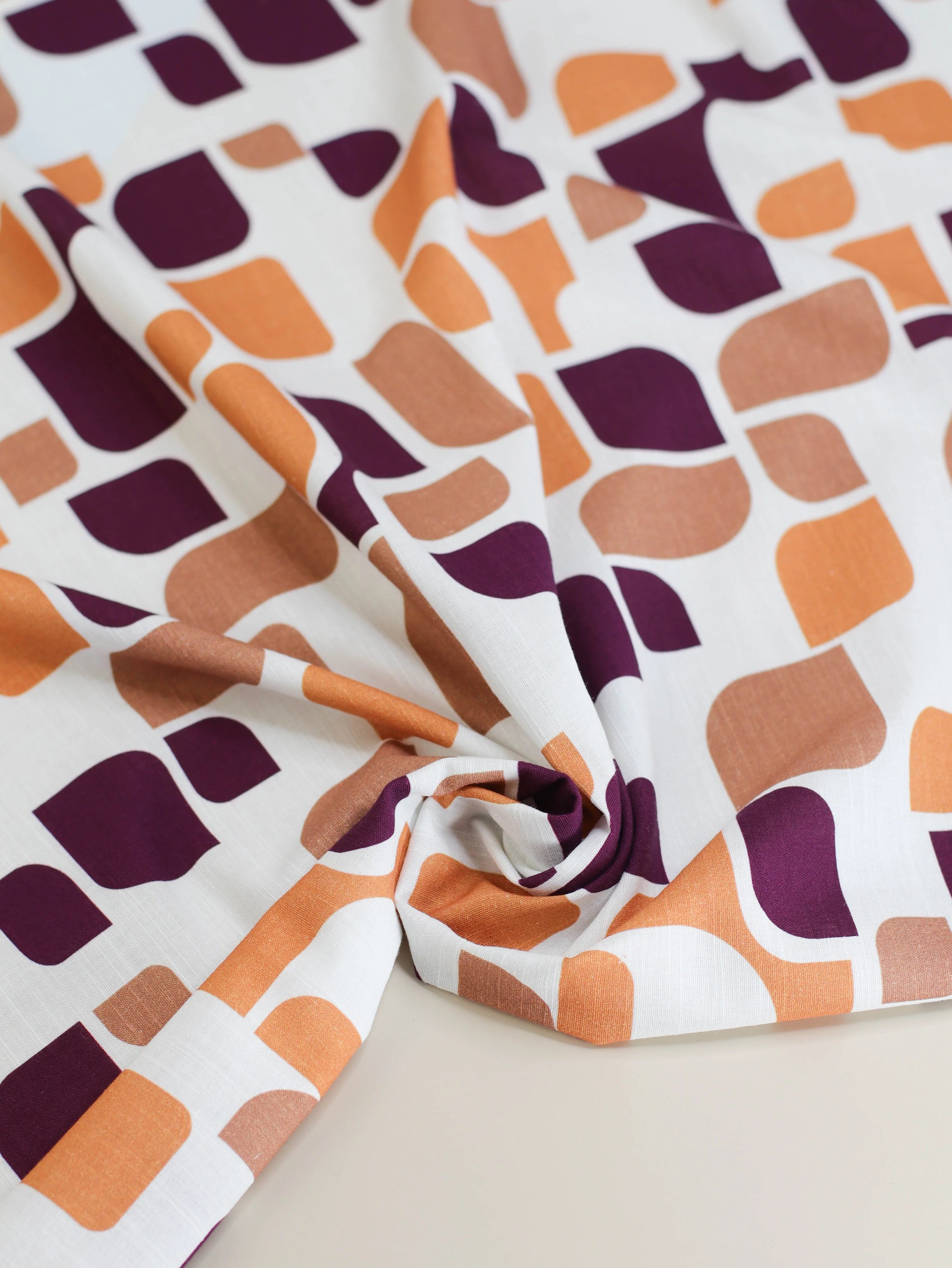 PRE-ORDER - END OF MAY DELIVERY Mind The MAKER - Unite Linen Cotton in Harvest Glow
