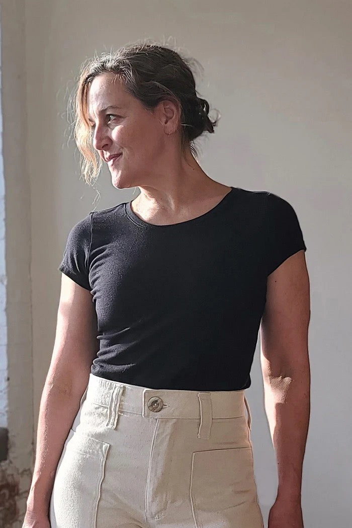 Sewing Kit - The Skyline Tee in Essential Chic Cotton Jersey - Multiple Colours