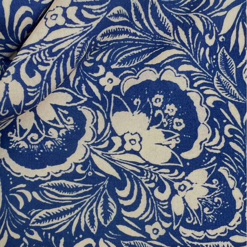 Cousette - Maarinsky in Azure Blue Viscose Fabric