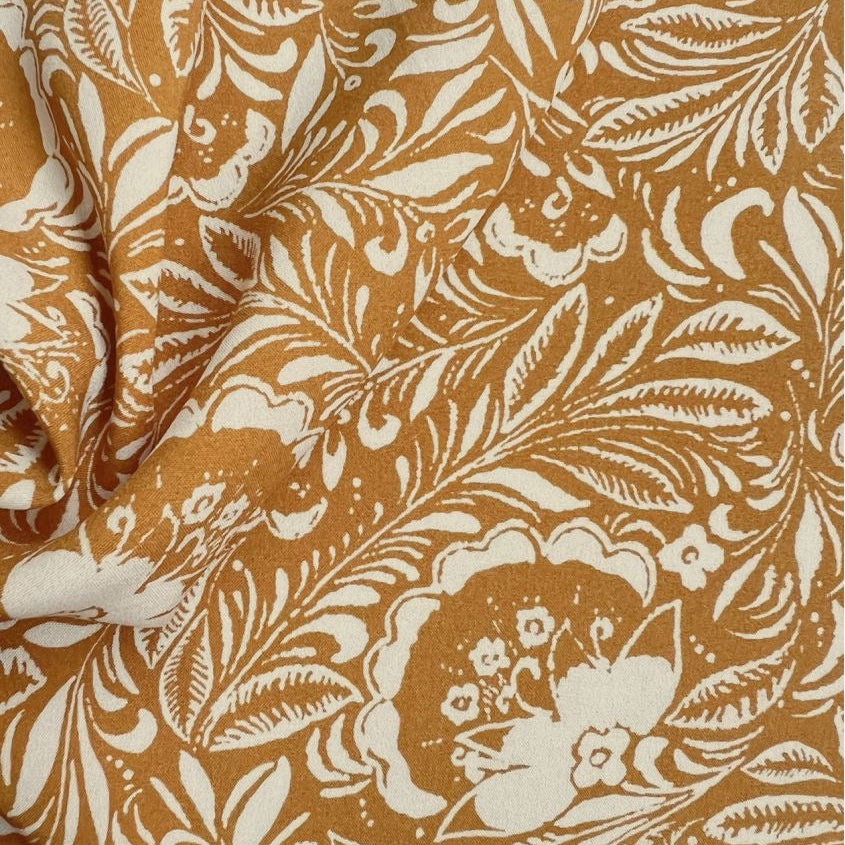 Cousette - Maarinsky in Ochre Yellow Viscose Fabric