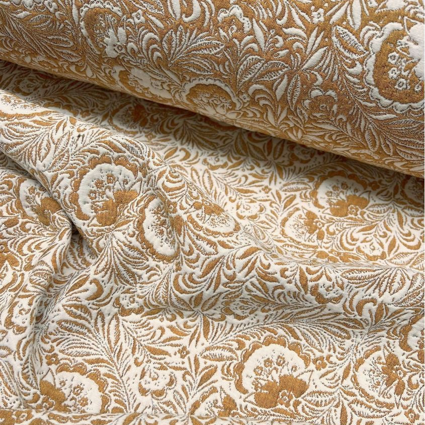 Cousette - Maarinsky Ochre Yellow Jacquard Fabric