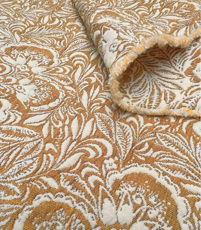 Cousette - Maarinsky Ochre Yellow Jacquard Fabric