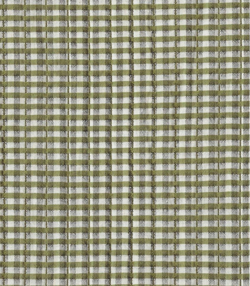 Cousette - Kiwi Gingham Quilted Jacquard Fabric