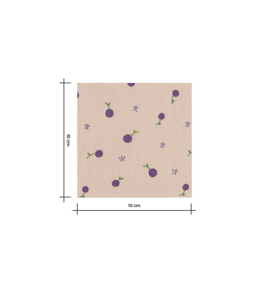 Cousette - Prunette Cotton Viscose Fabric