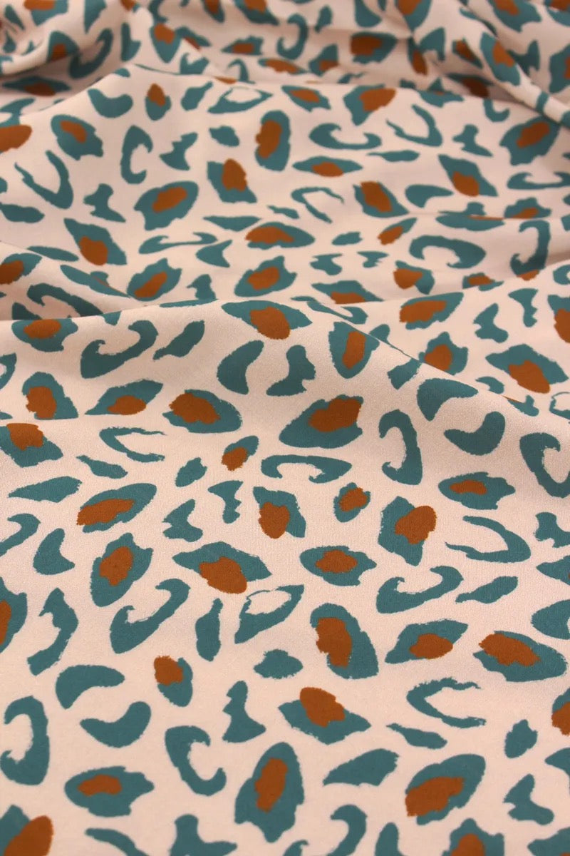Églantine & Zoé - Bagheera in Eucalyptus Green Viscose Fabric