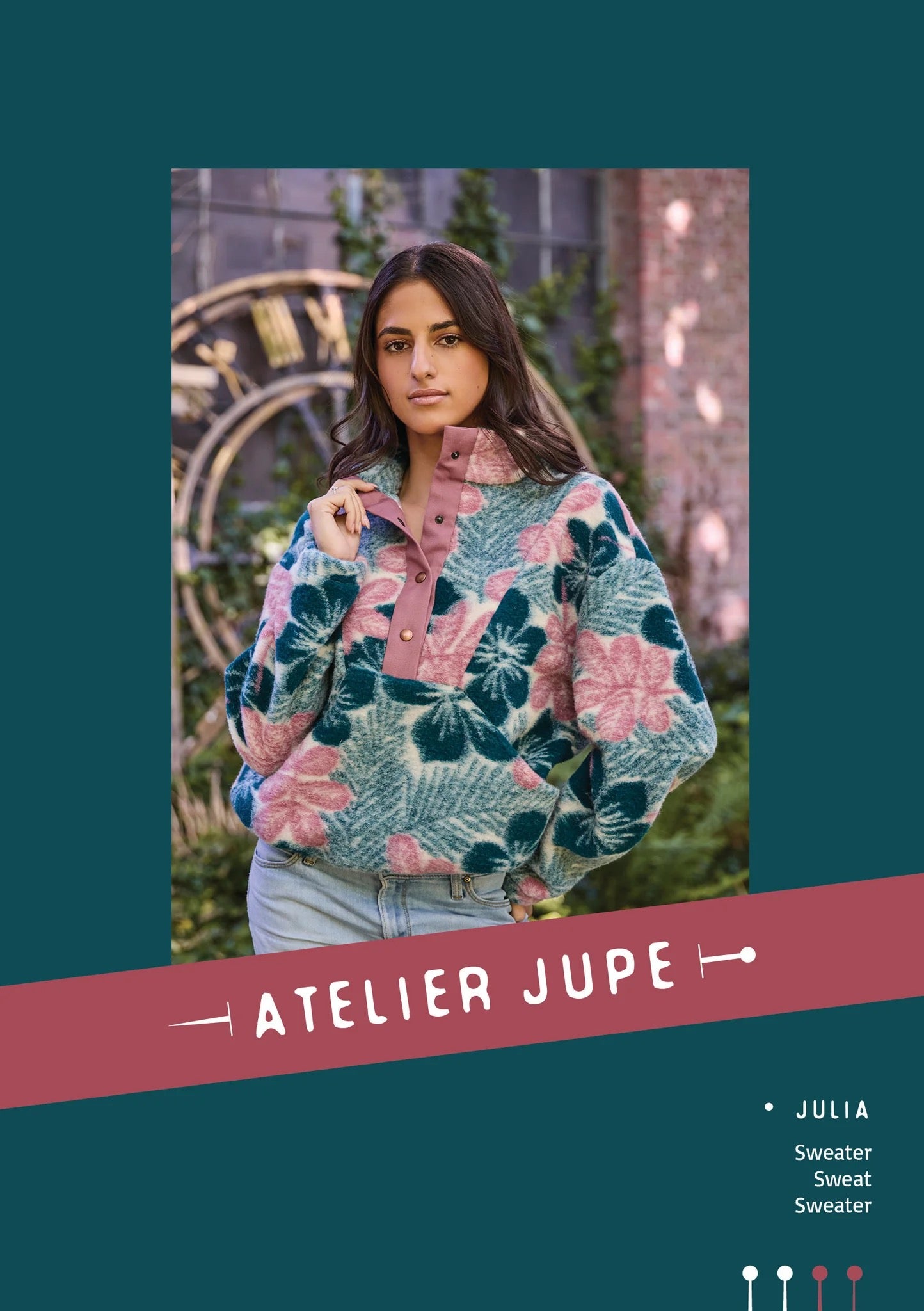 Atelier Jupe - Julia Sweater PDF Sewing Pattern