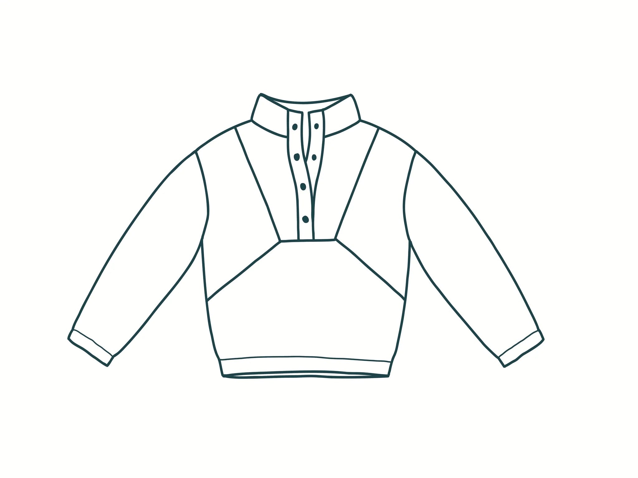 Atelier Jupe - Julia Sweater PDF Sewing Pattern