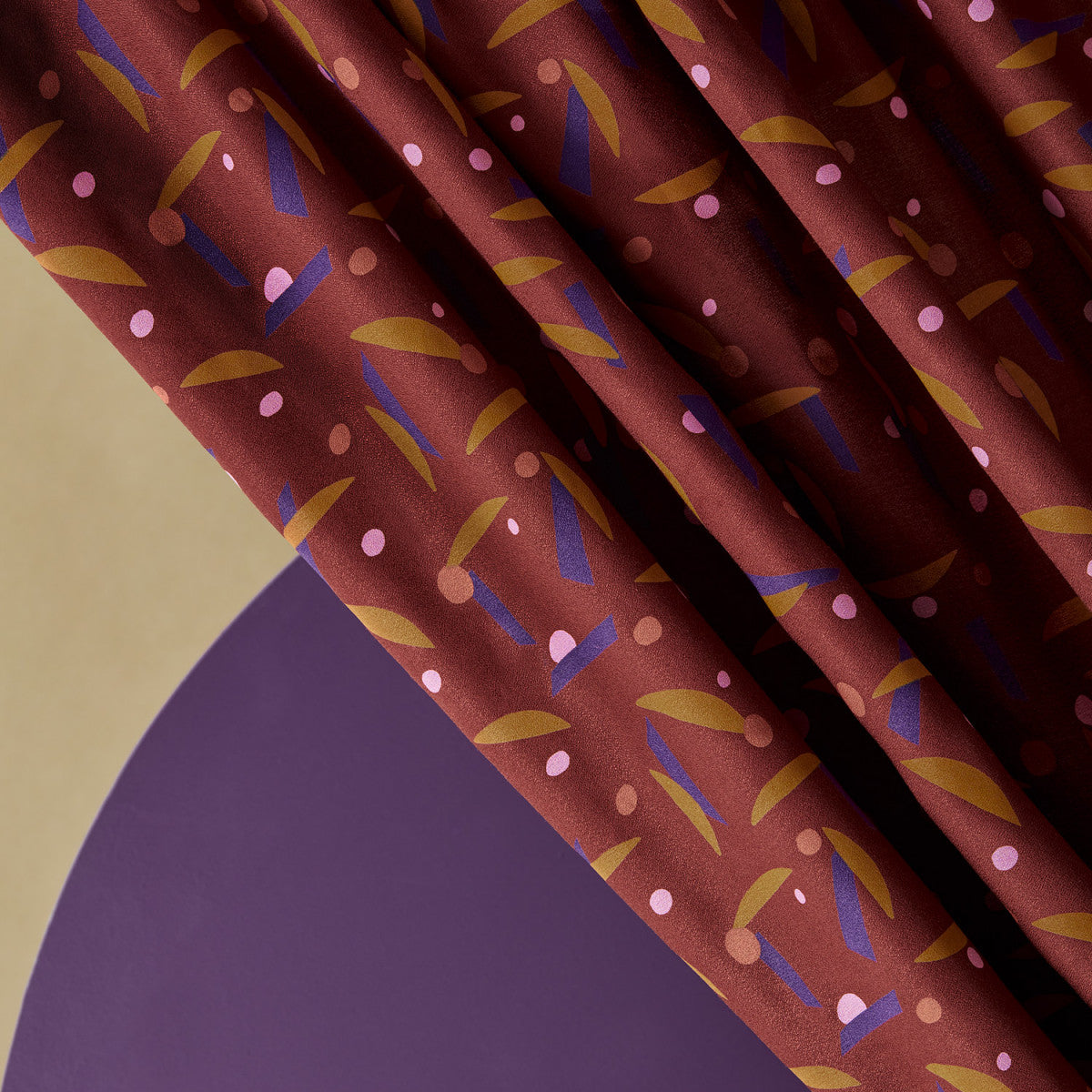 Atelier Brunette - Java Rust EcoVero™️ Viscose Crepe