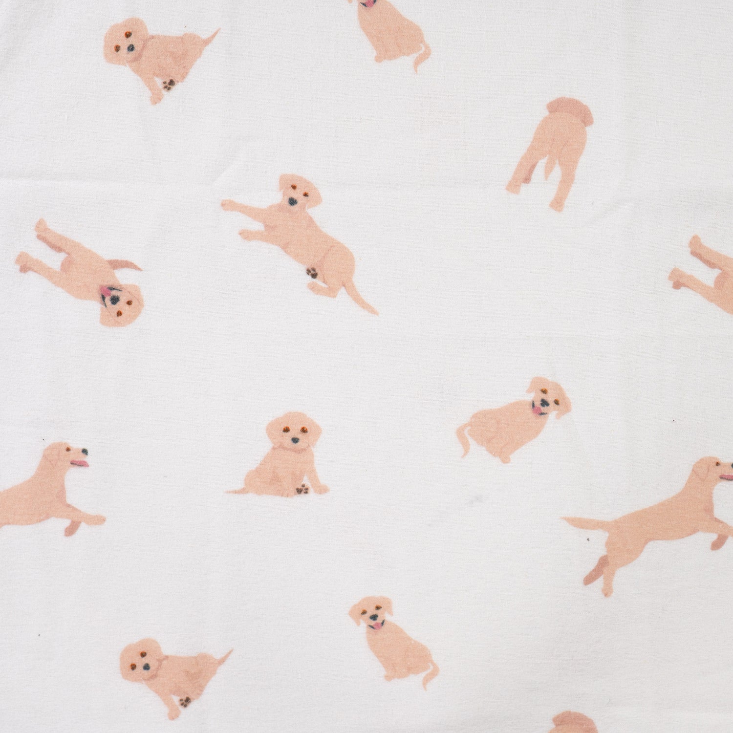 Puppies Brushed Cotton Flannel