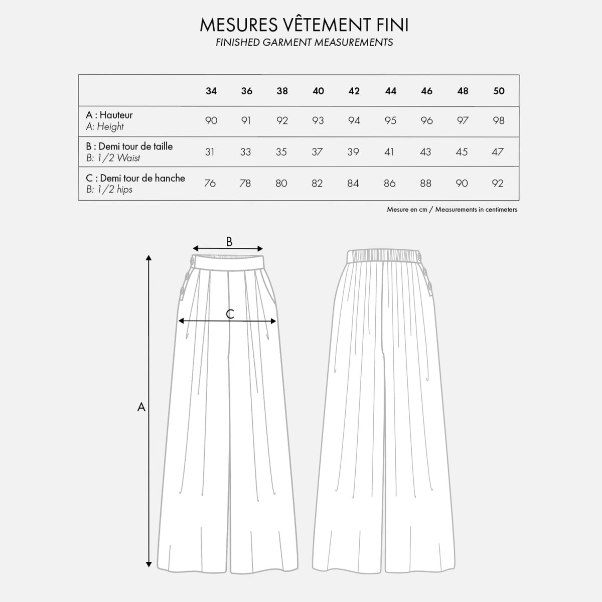 Atelier Brunette - LA Jupe Culotte Sewing Pattern