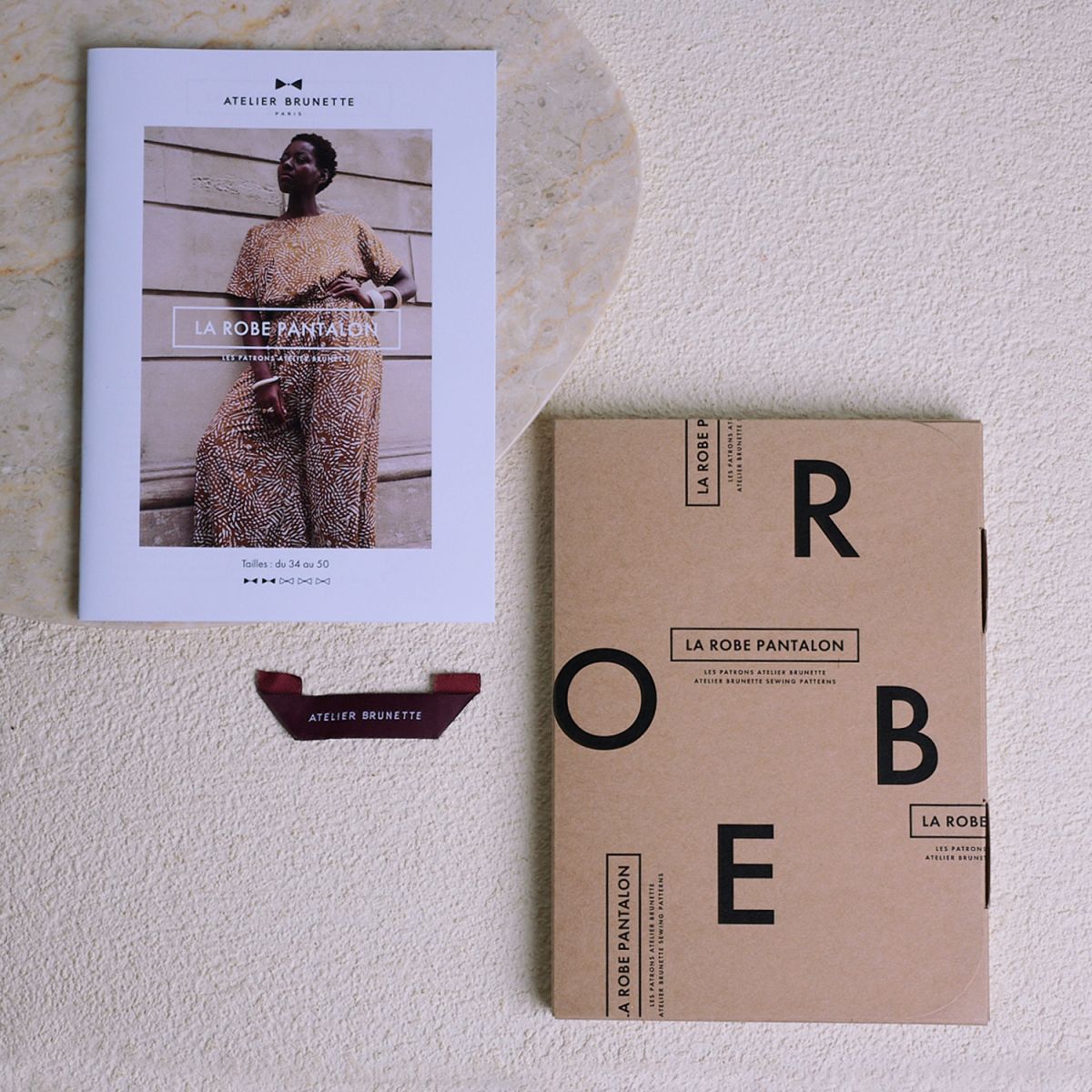Atelier Brunette - LA Robe Pantalon Jumpsuit Sewing Pattern